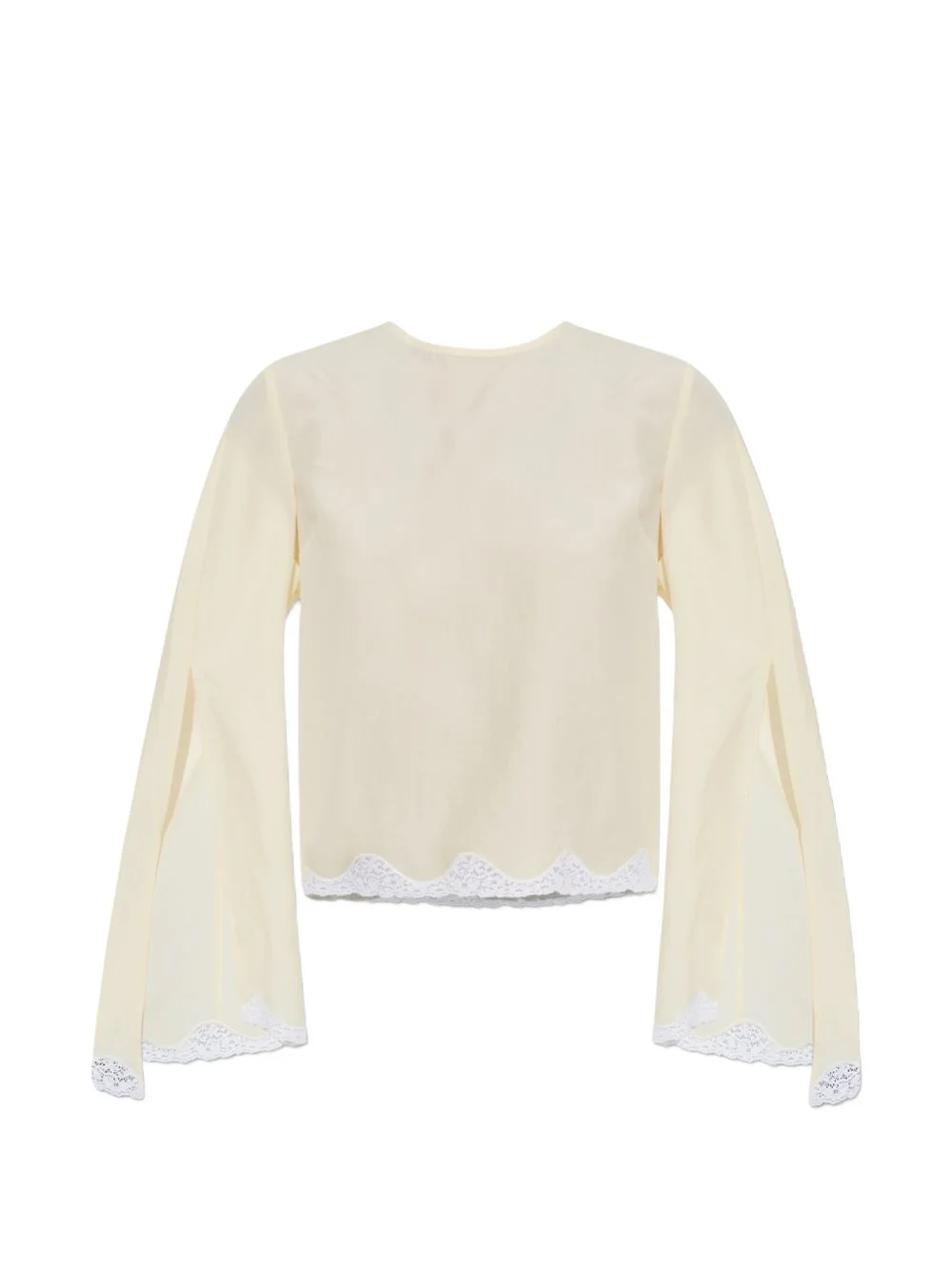 Tabitha lace-trim top - 1