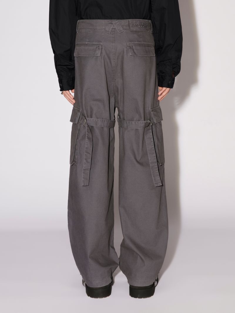 RELAXED FIT CARGO PANTS - 6