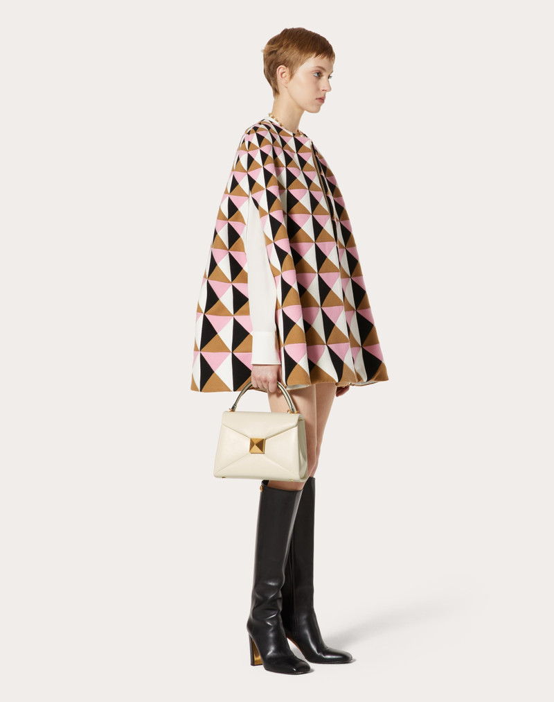 Valentino SMALL ONE STUD HANDBAG IN NAPPA LEATHER outlook