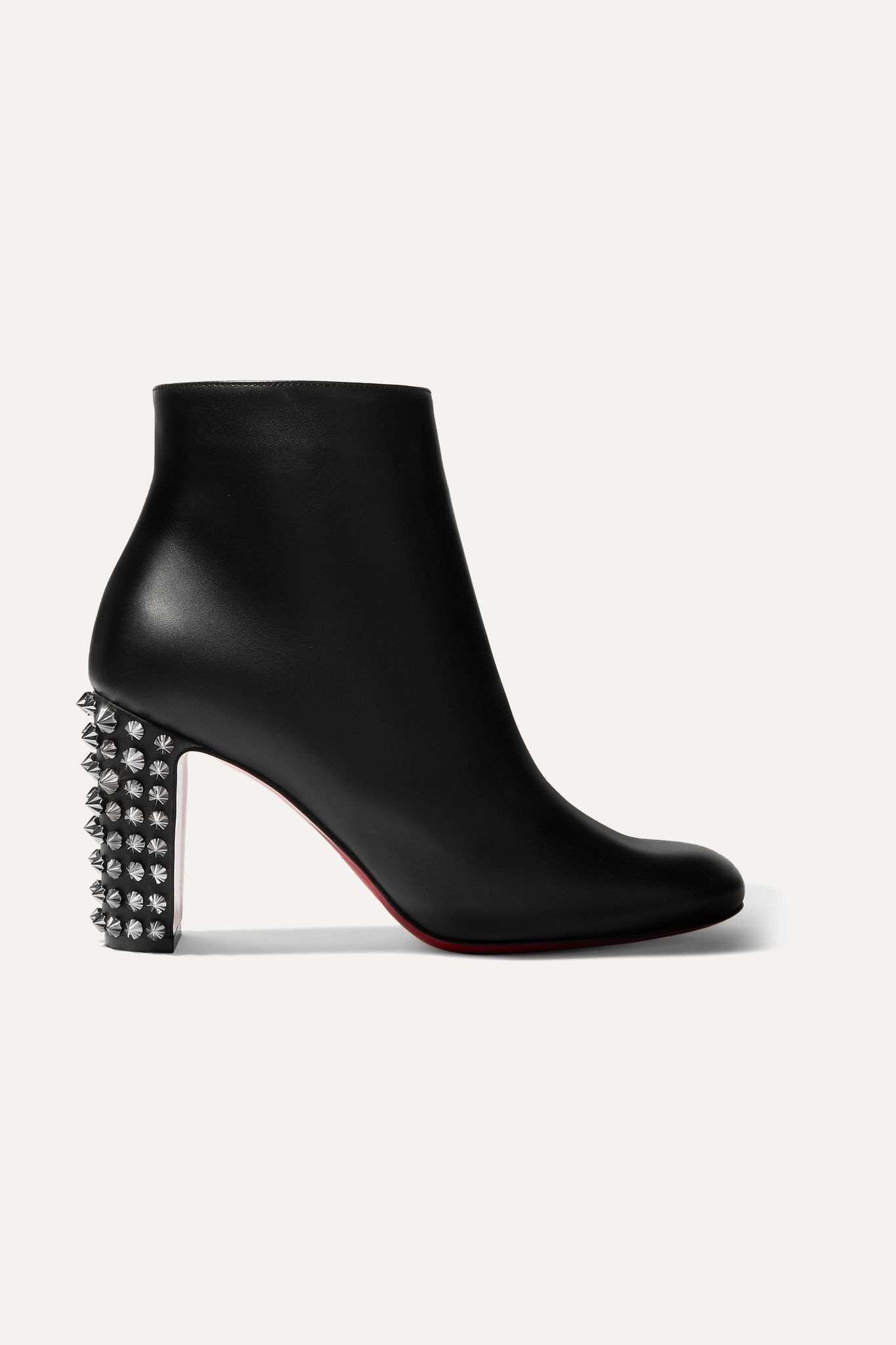 Suzi Folk 85 spiked leather ankle boots - 1