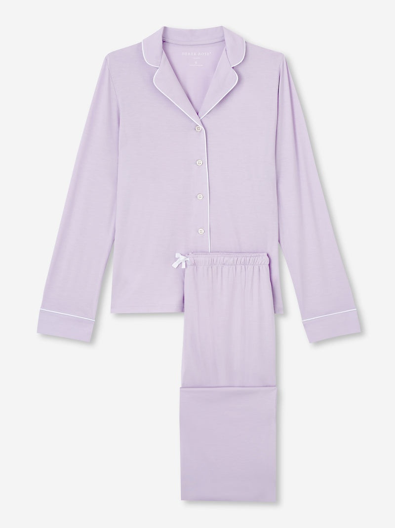 Women's Pyjamas Lara Micro Modal Stretch Lilac 1