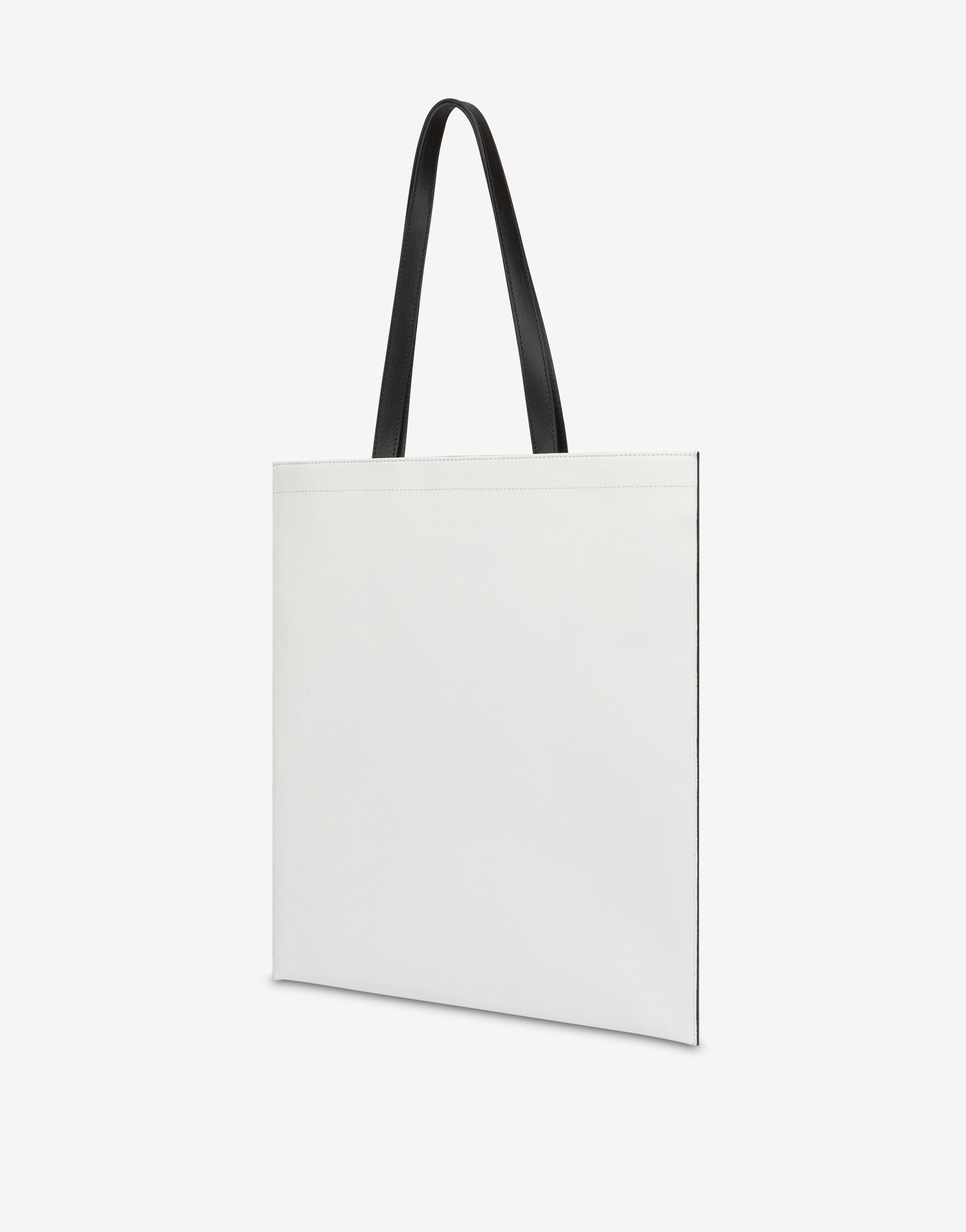 NAPPA LEATHER SHOPPER WITH PRINT - 2