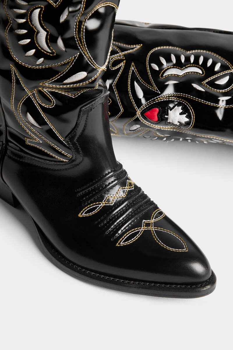 D2 OVER-THE-KNEE COWBOY BOOTS - 5