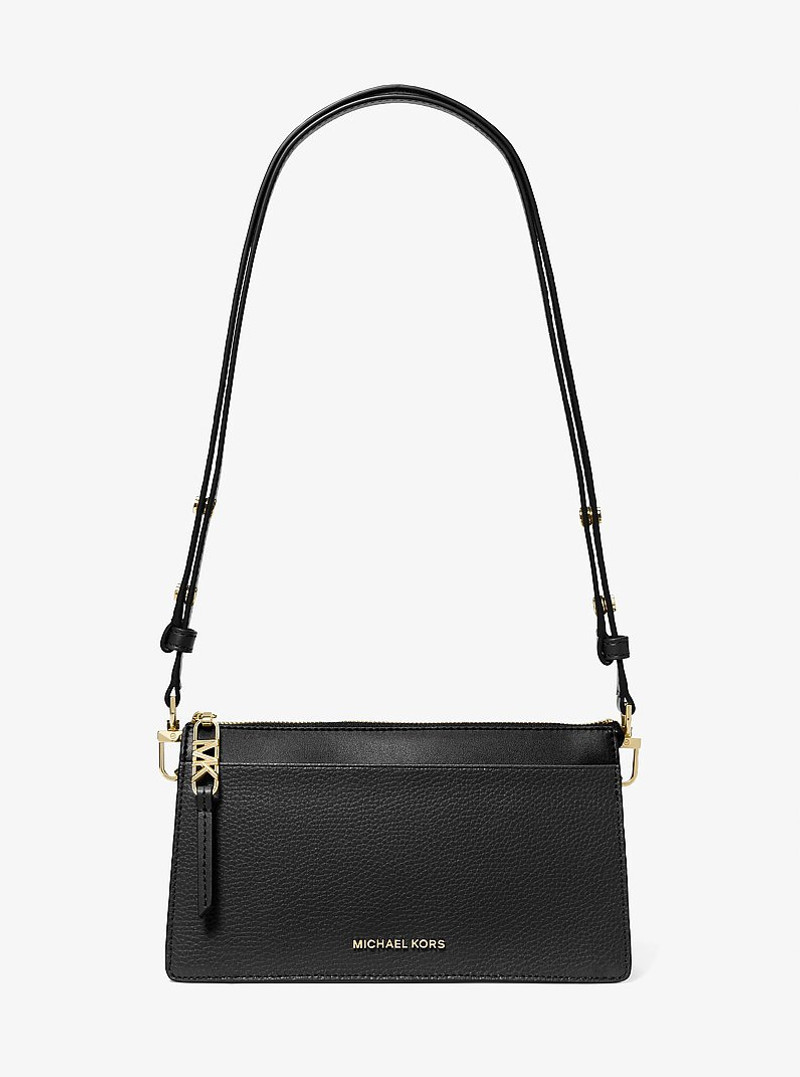 Empire Large Leather Convertible Crossbody Bag 4