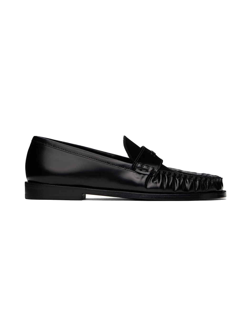 Black Loulou Loafers - 1