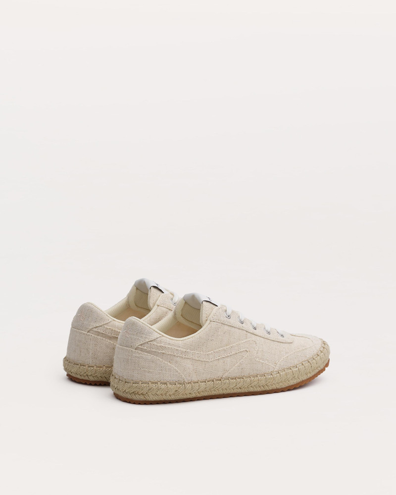 Retro Espadrille Sneakers
Linen Canvas 4
