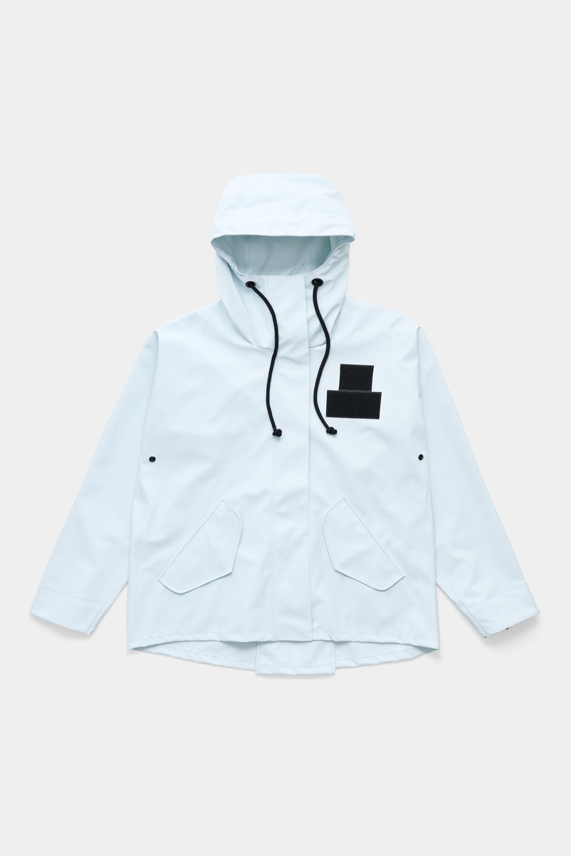 Faversham Matte Raincoat Frost Grey 5