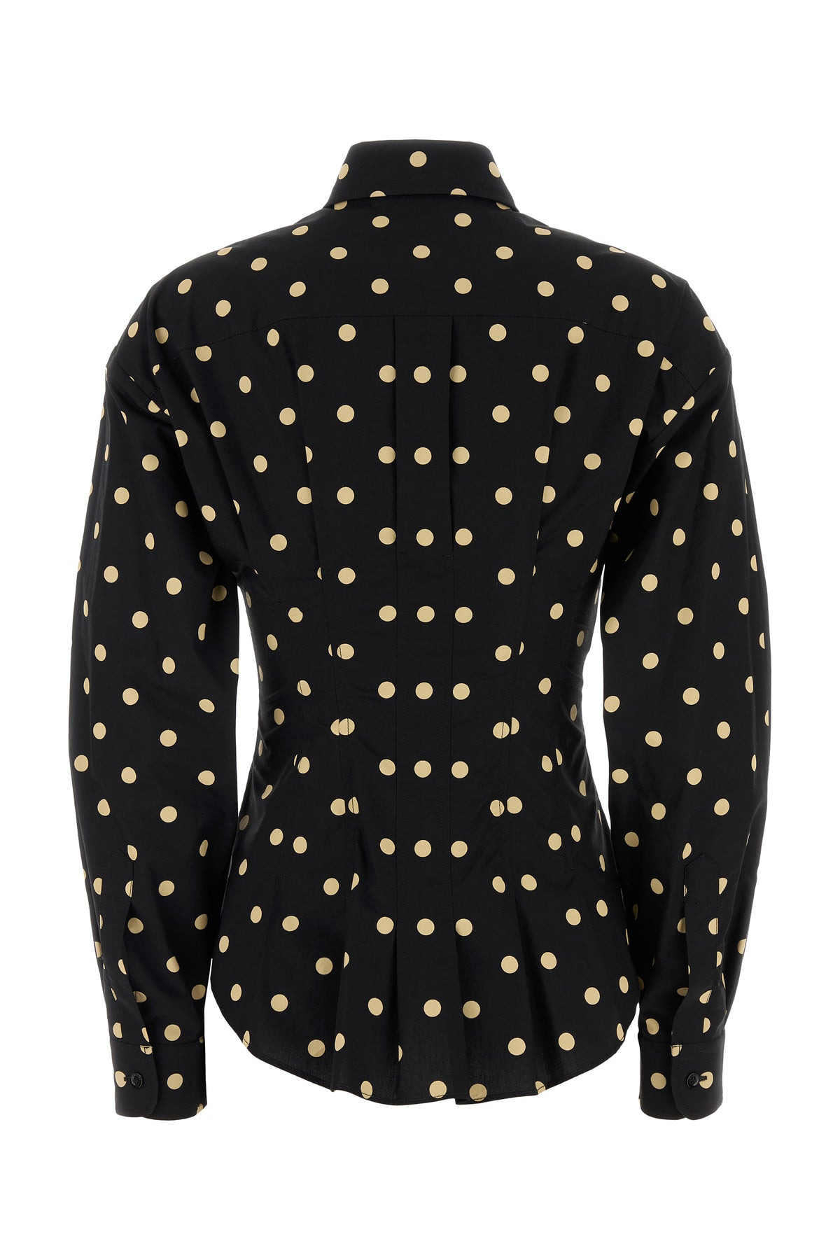 Black poplin shirt - 2