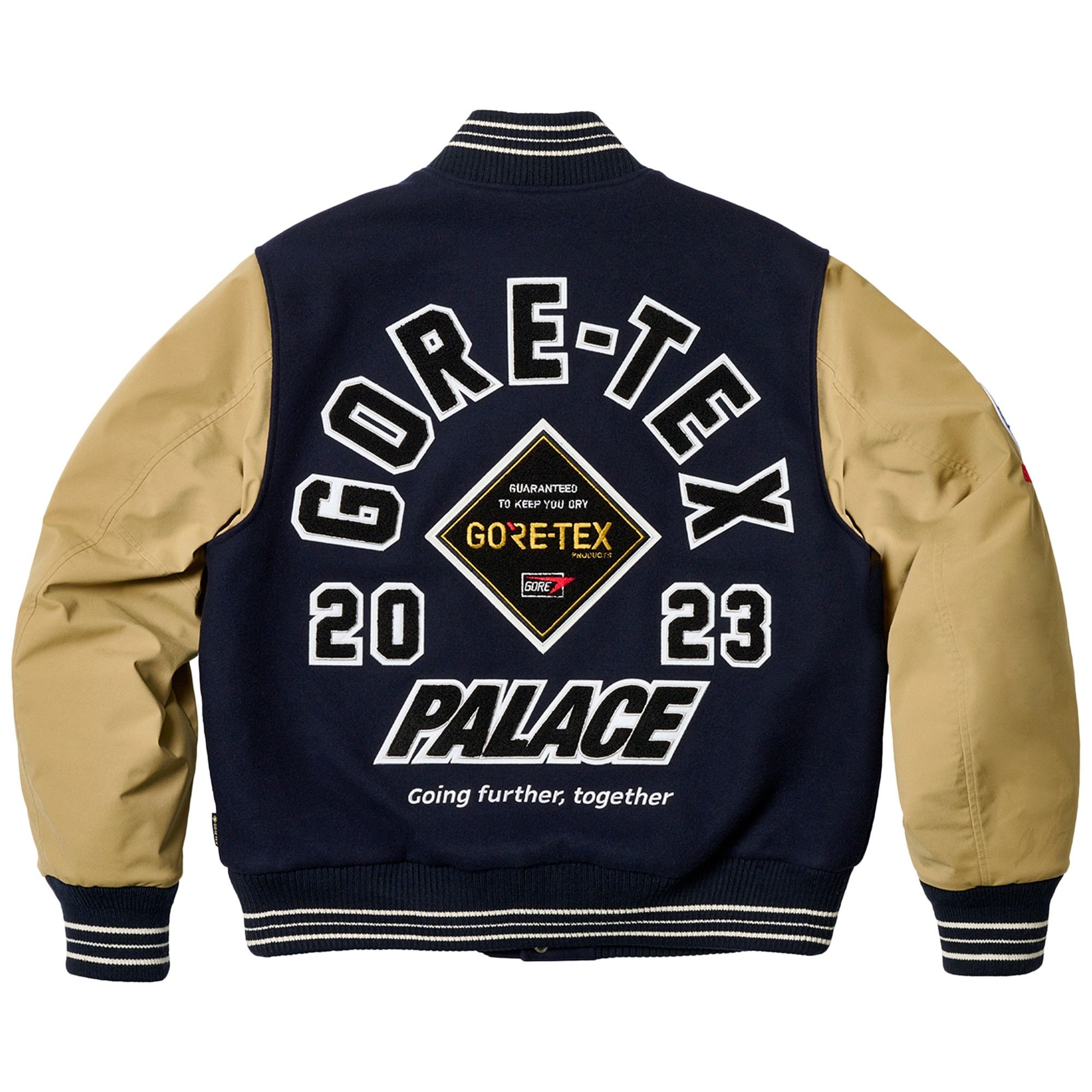 Palace GORE-TEX Going Further Varsity 'Navy' - 2