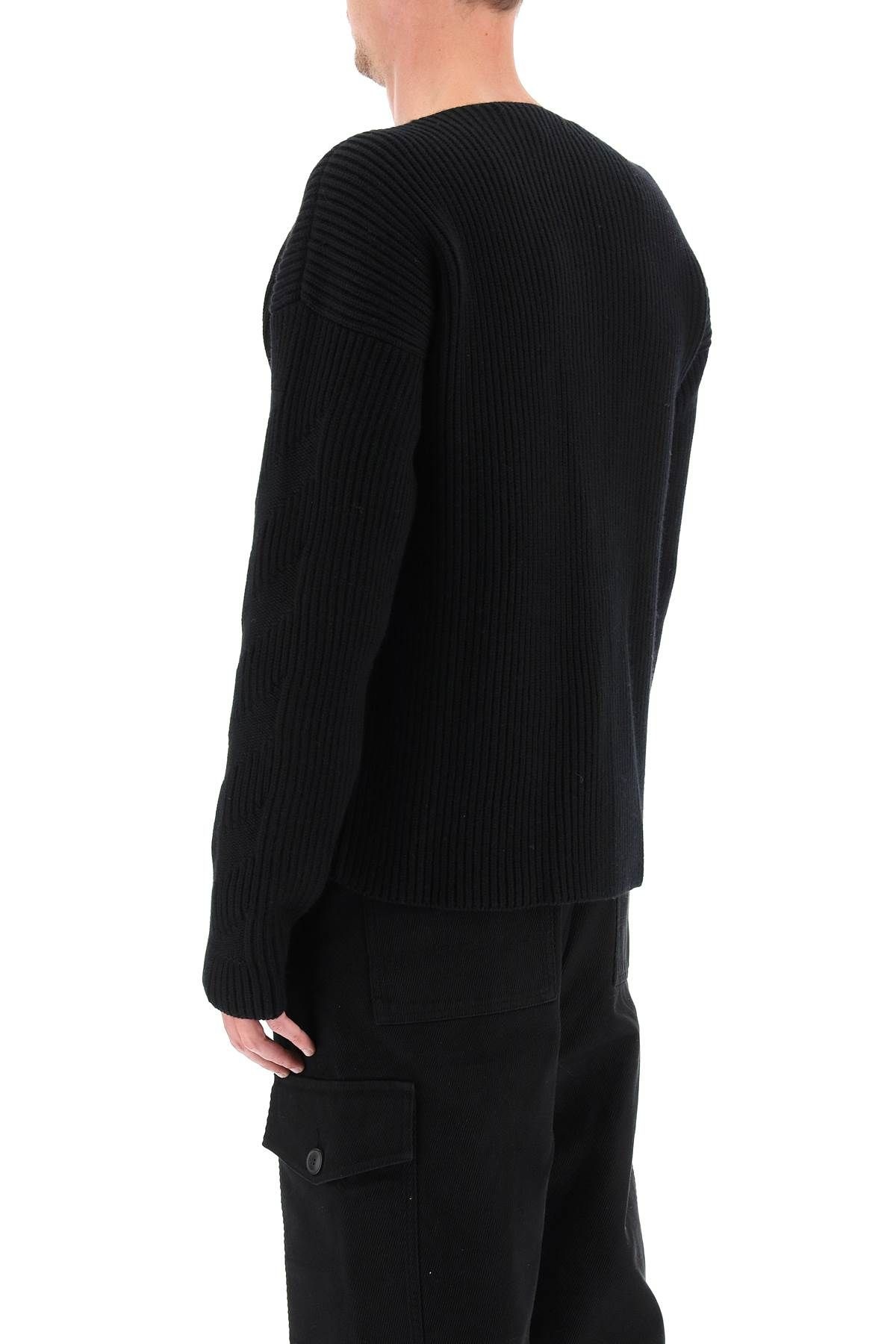 SLICK DIAG SWEATER - 4