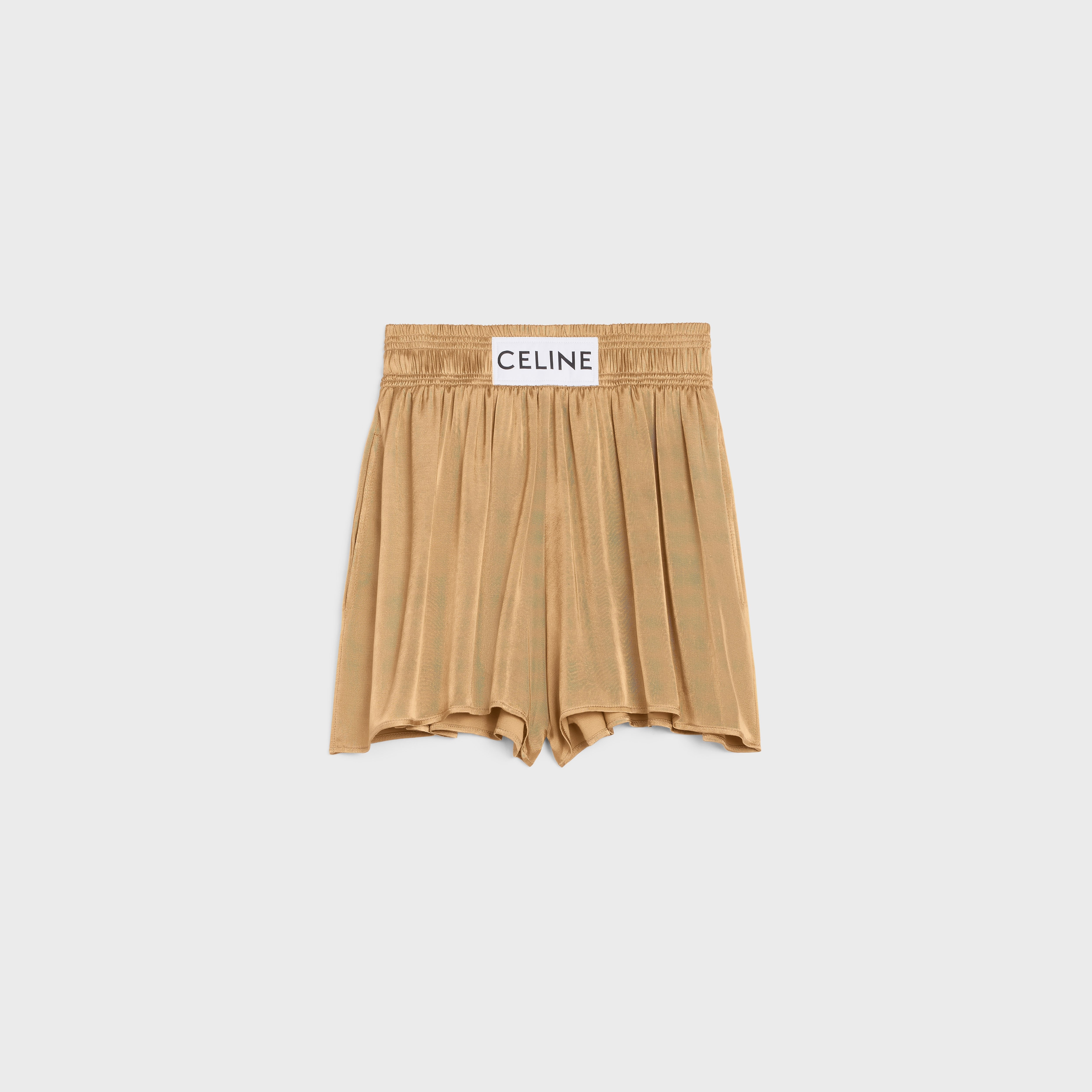 SATIN BOXING SHORTS - 1