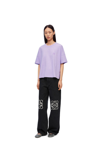 Loewe Boxy fit t-shirt in cotton outlook