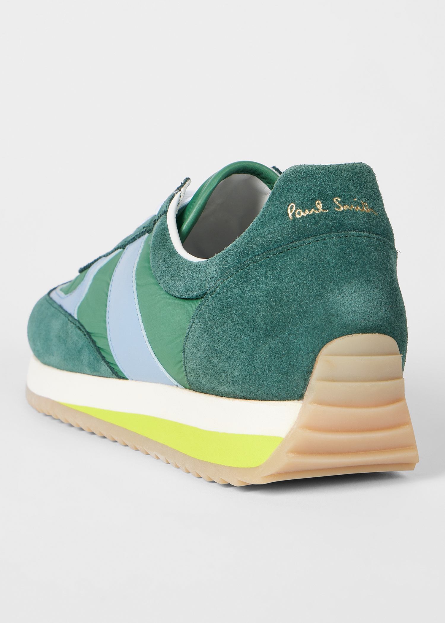 Green 'Vignola' Suede Trainers - 3