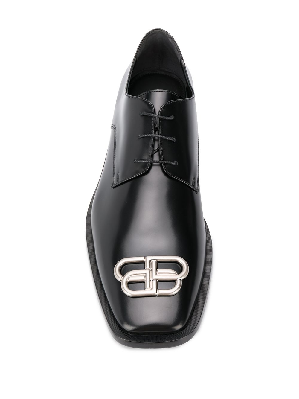 square toe derby shoes - 4