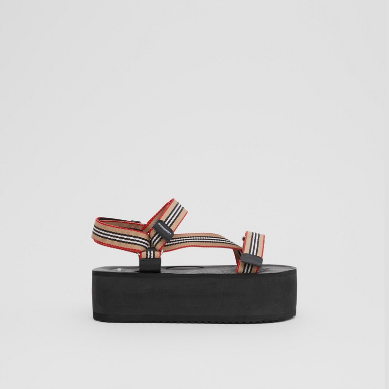 Icon Stripe Sandals 1
