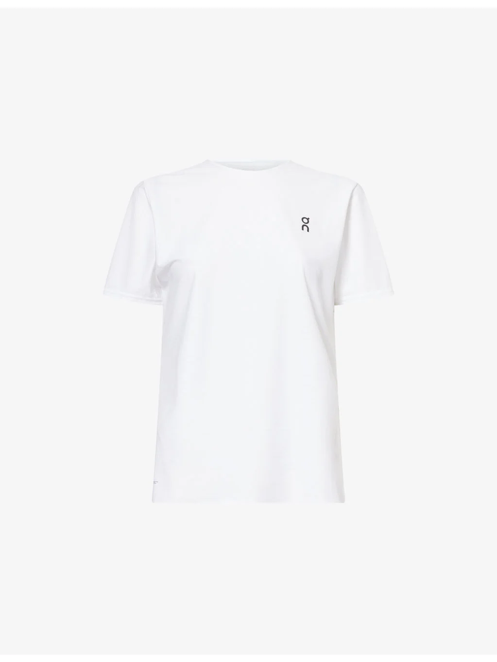 Court Logo-Print Stretch-Woven T-shirt - 1