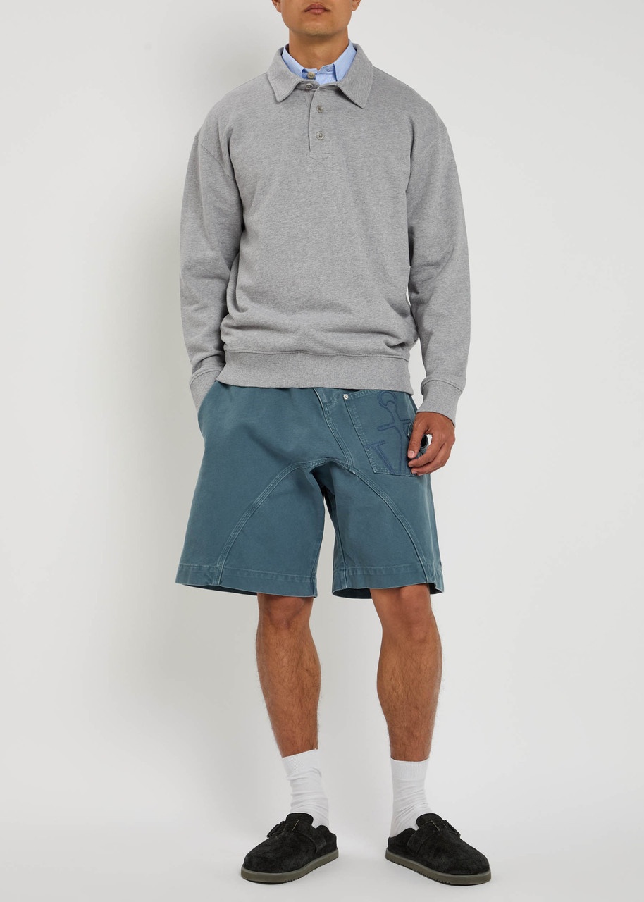 JW Anderson Twisted Workwear Canvas Shorts - 4