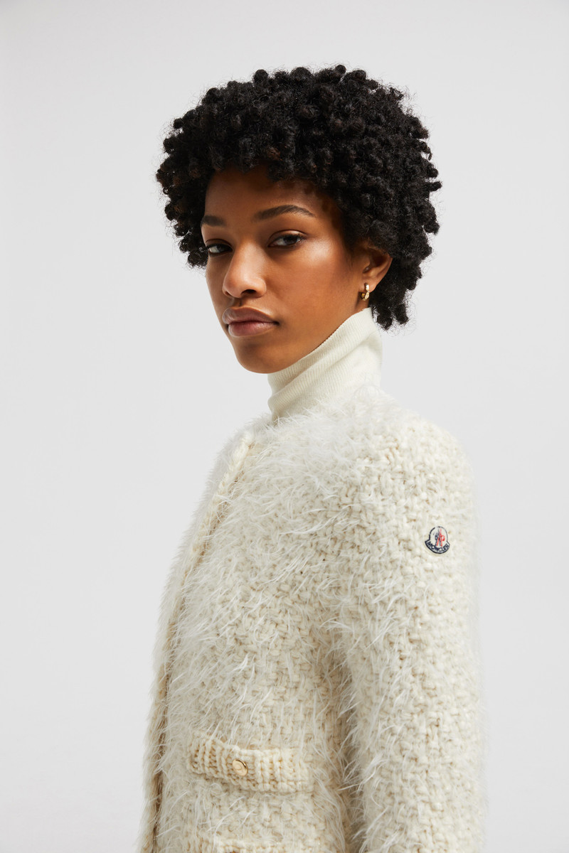 Padded Wool Cardigan 4