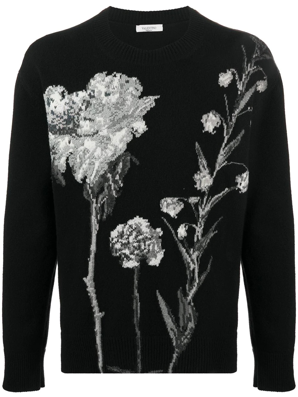 floral print jumper - 1