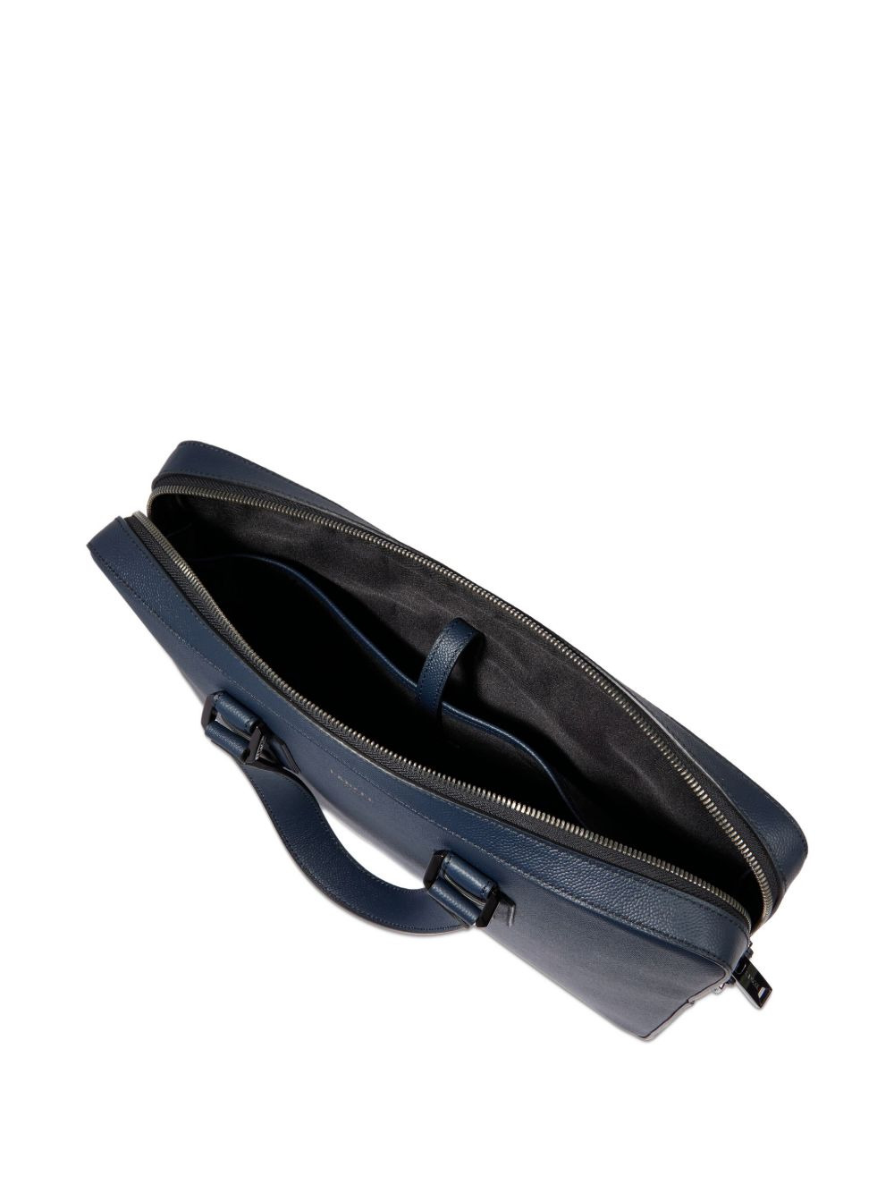 leather buckle-fastening briefcase bag - 5