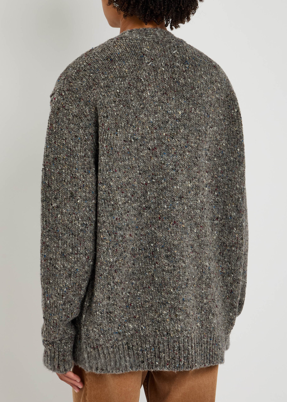 Maison Margiela Oversized Wool Cardigan - 3