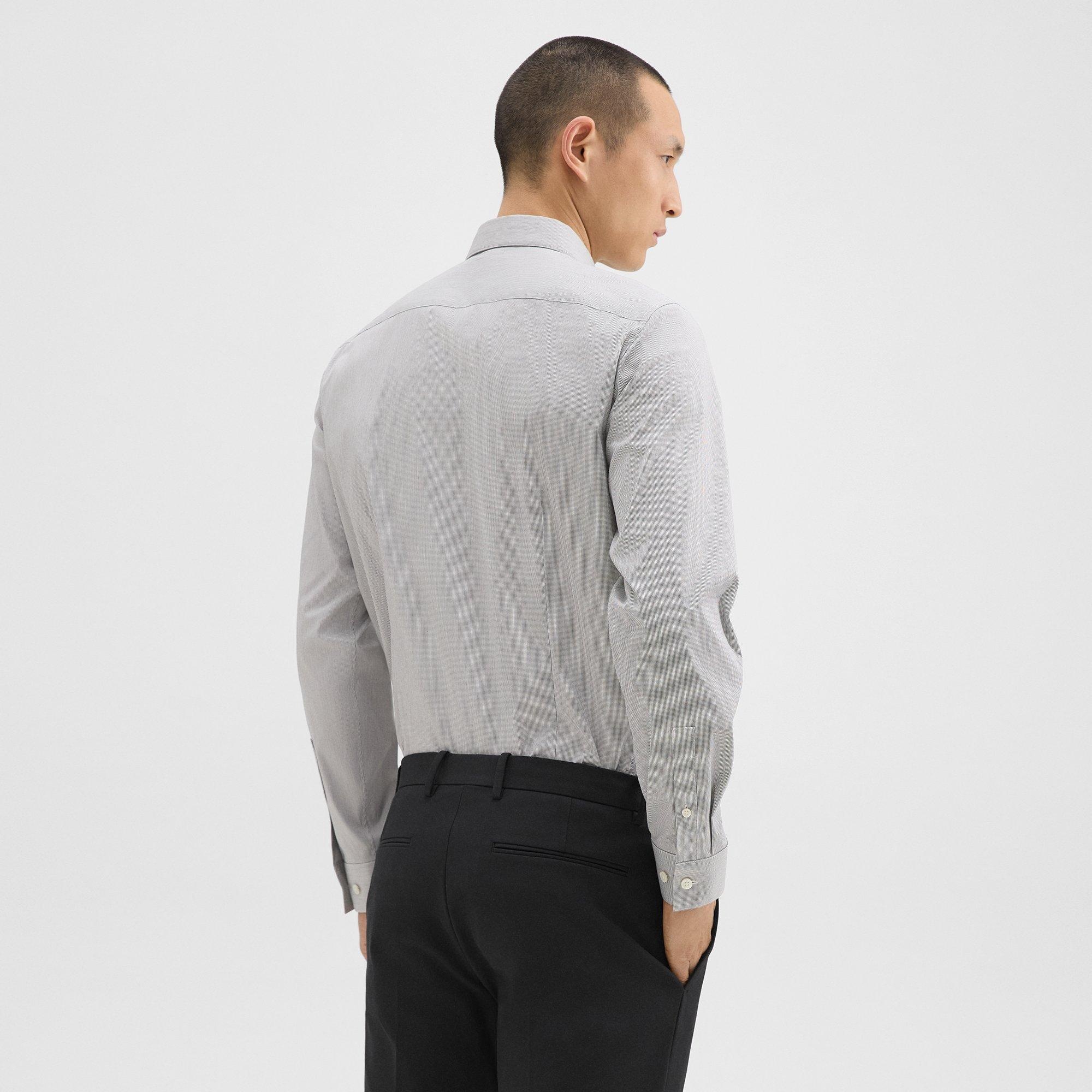 Sylvain Shirt in Checked Poplin - 4