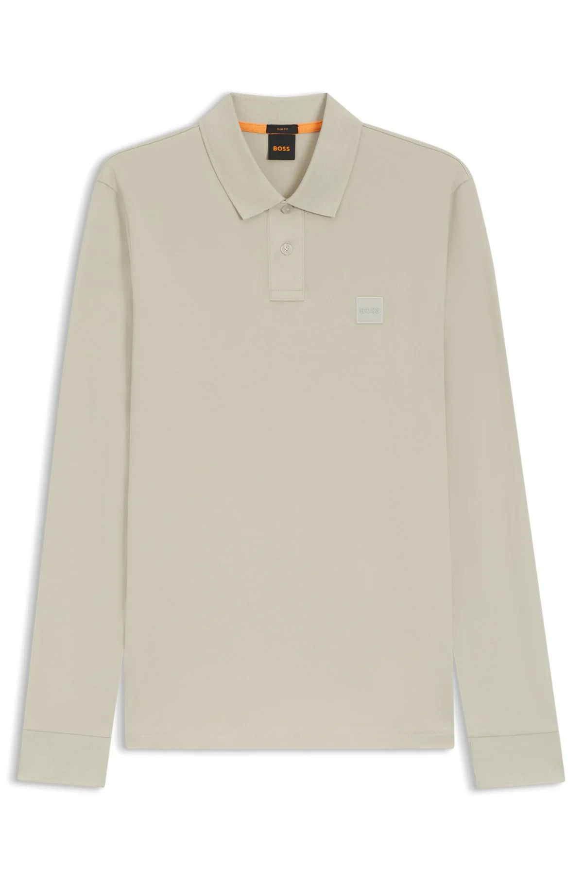EXTRA-SLIM-FIT STRETCH-COTTON SHIRT WITH LOGO TAPE - 1