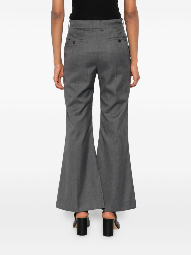 crease flared trousers 4
