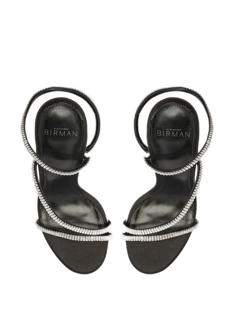 Polly Zircone 85 leather sandals 4
