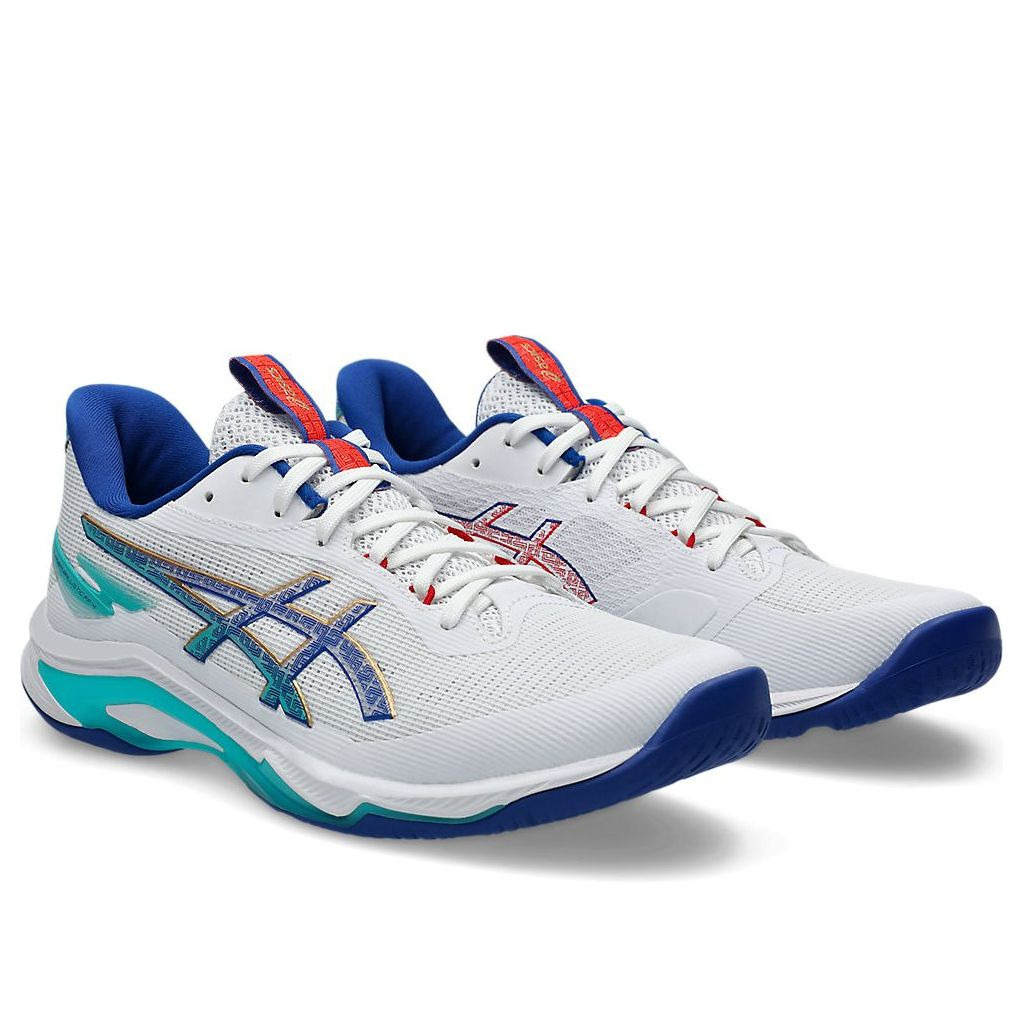 ASICS Netburner Ballistic FF 4 'White Blue' 1051A096-960 - 3