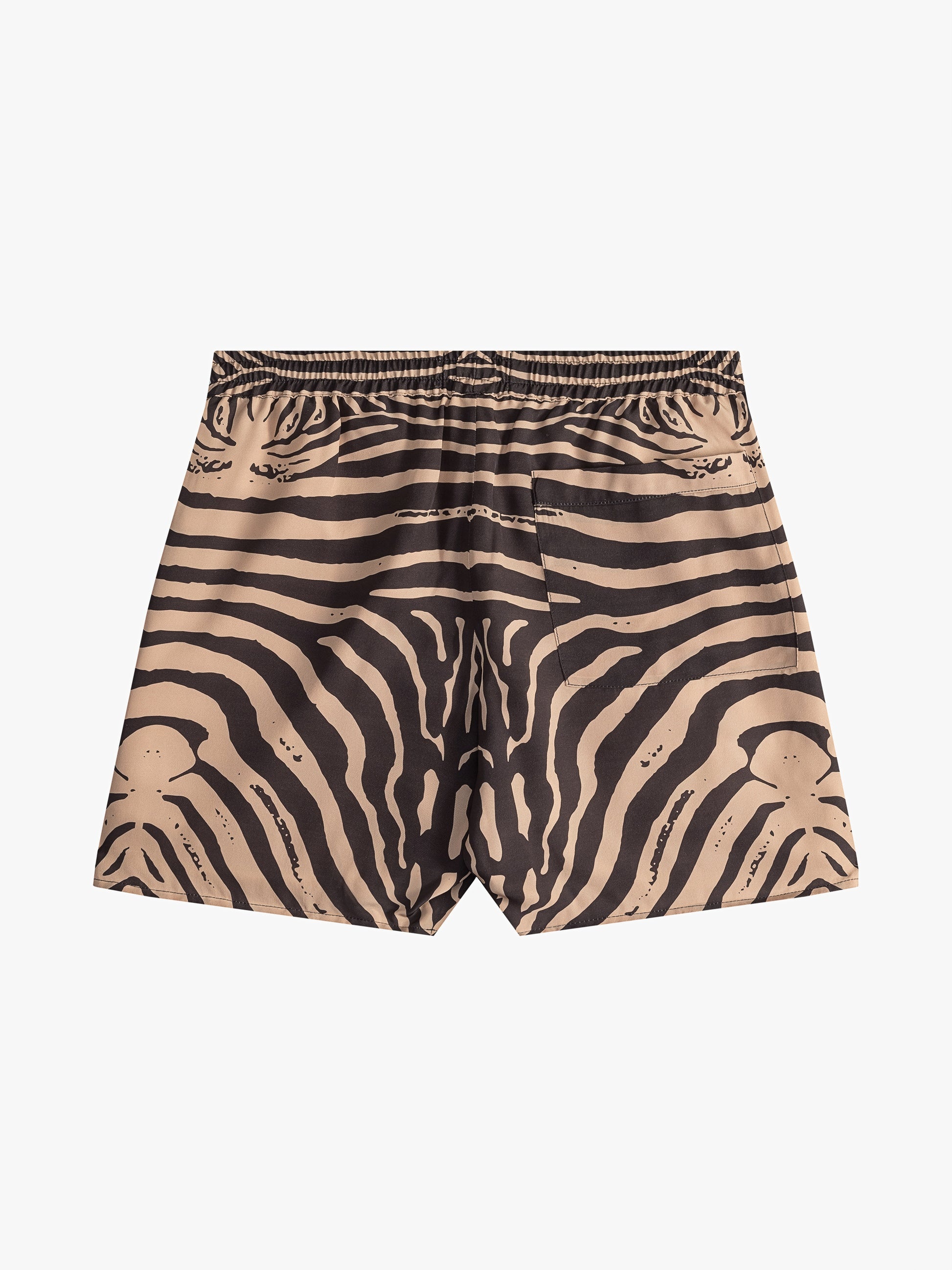 ZEBRA SILK SHORT - 2