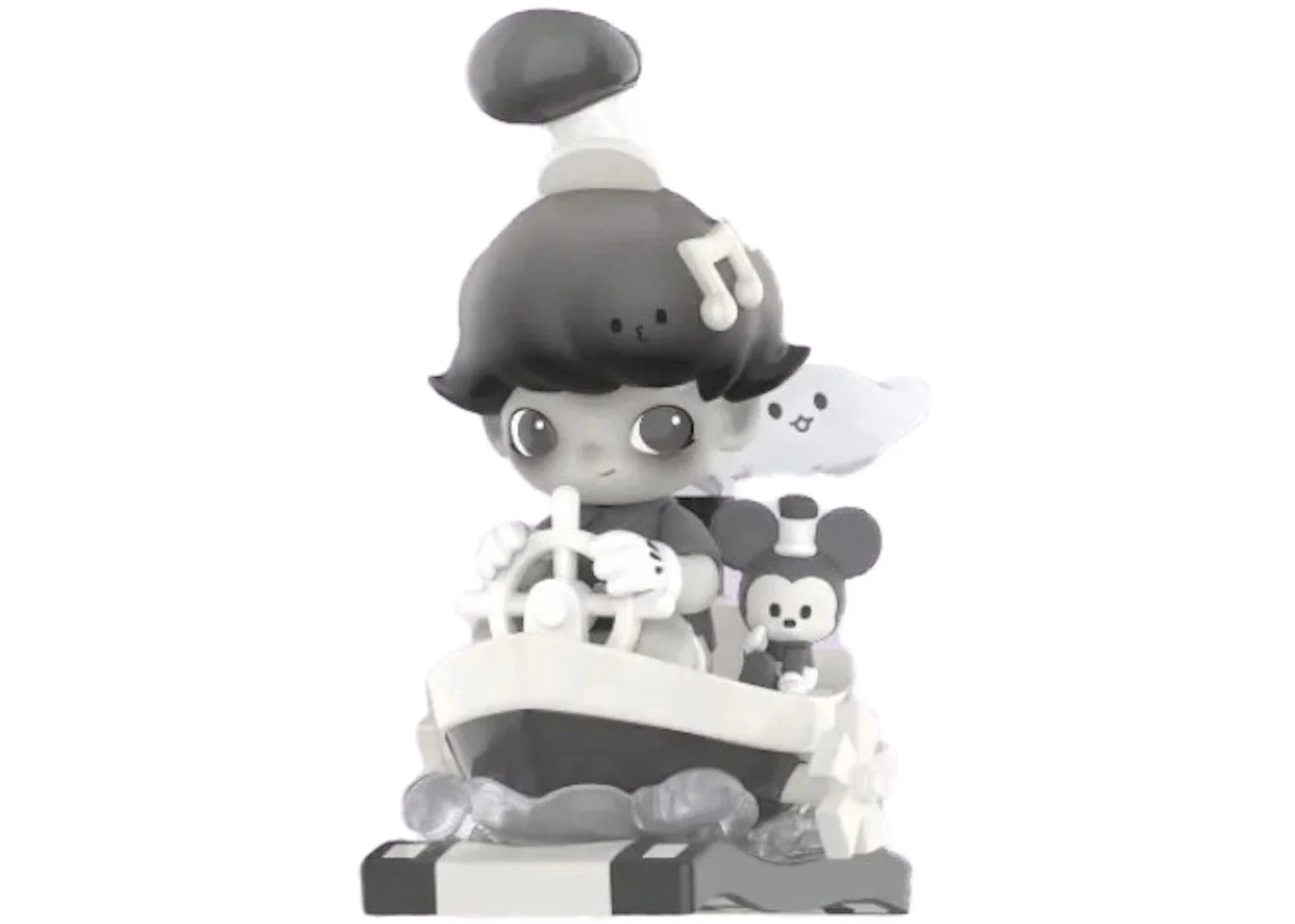 Pop Mart DIMOO World x Disney Series The Captain of Steamboat Willie (Secret Edition) Figure - 1