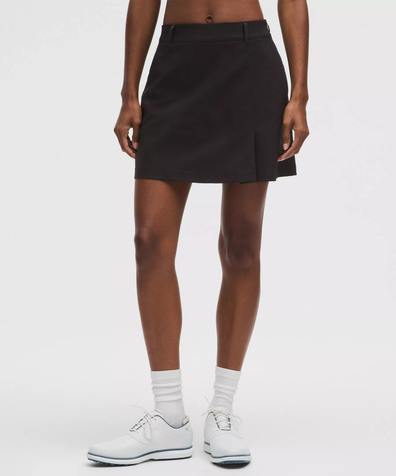 lululemon Stretch Twill Front Pleat Golf Skirt outlook