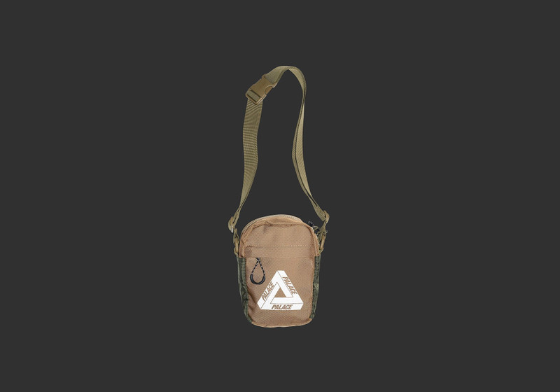 PALACE BALLISTIC SHOT BAG GOLD outlook