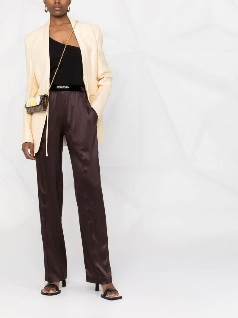 TOM FORD straight-leg silk-blend trousers outlook
