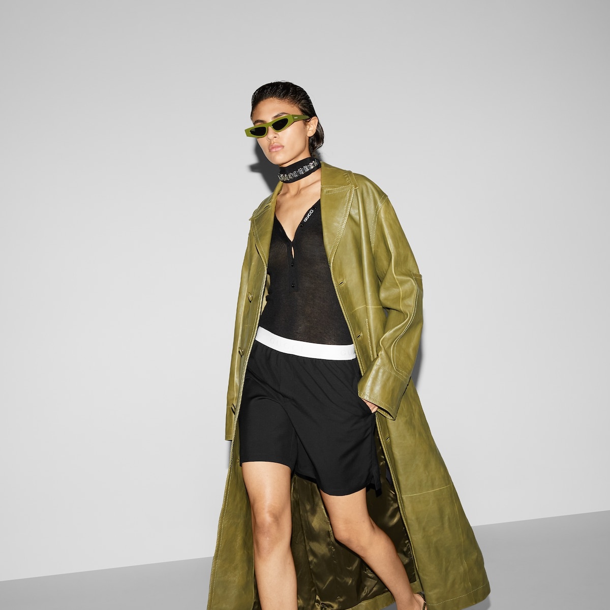 Light wool boxer-style shorts - 6