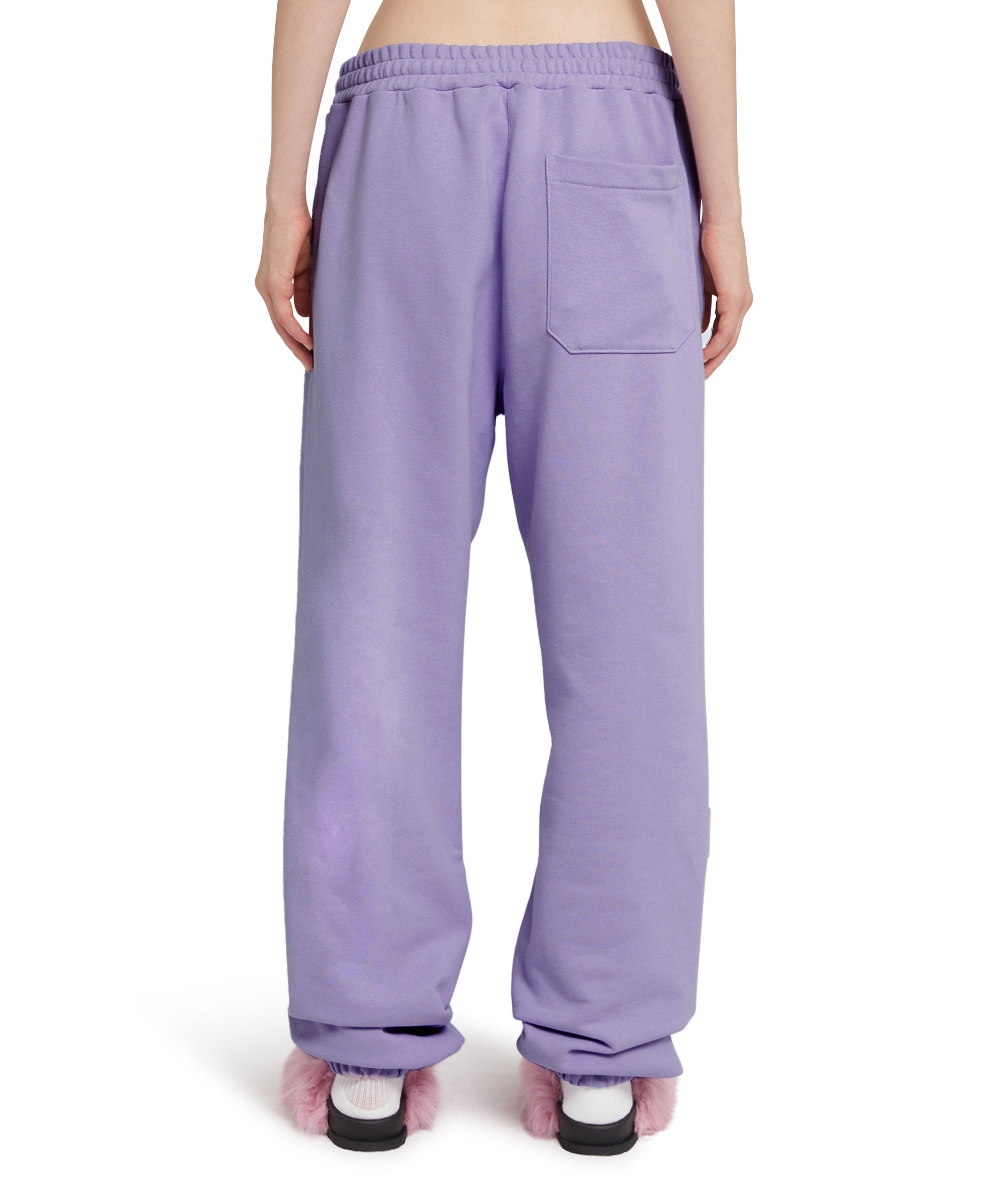Organic cotton jogging trousers certified by the MSGM Fantastic Green Capsule - 7