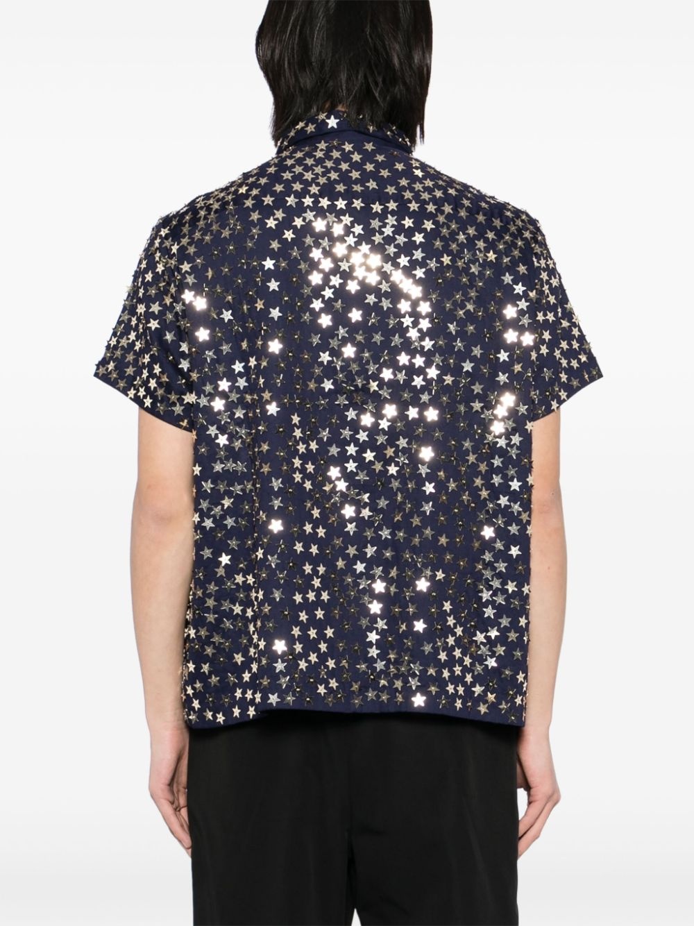 sequin spangled shirt - 4