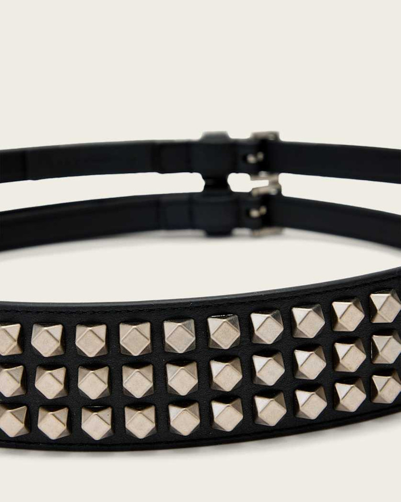 DREA LEATHER STUDDED BELT 4