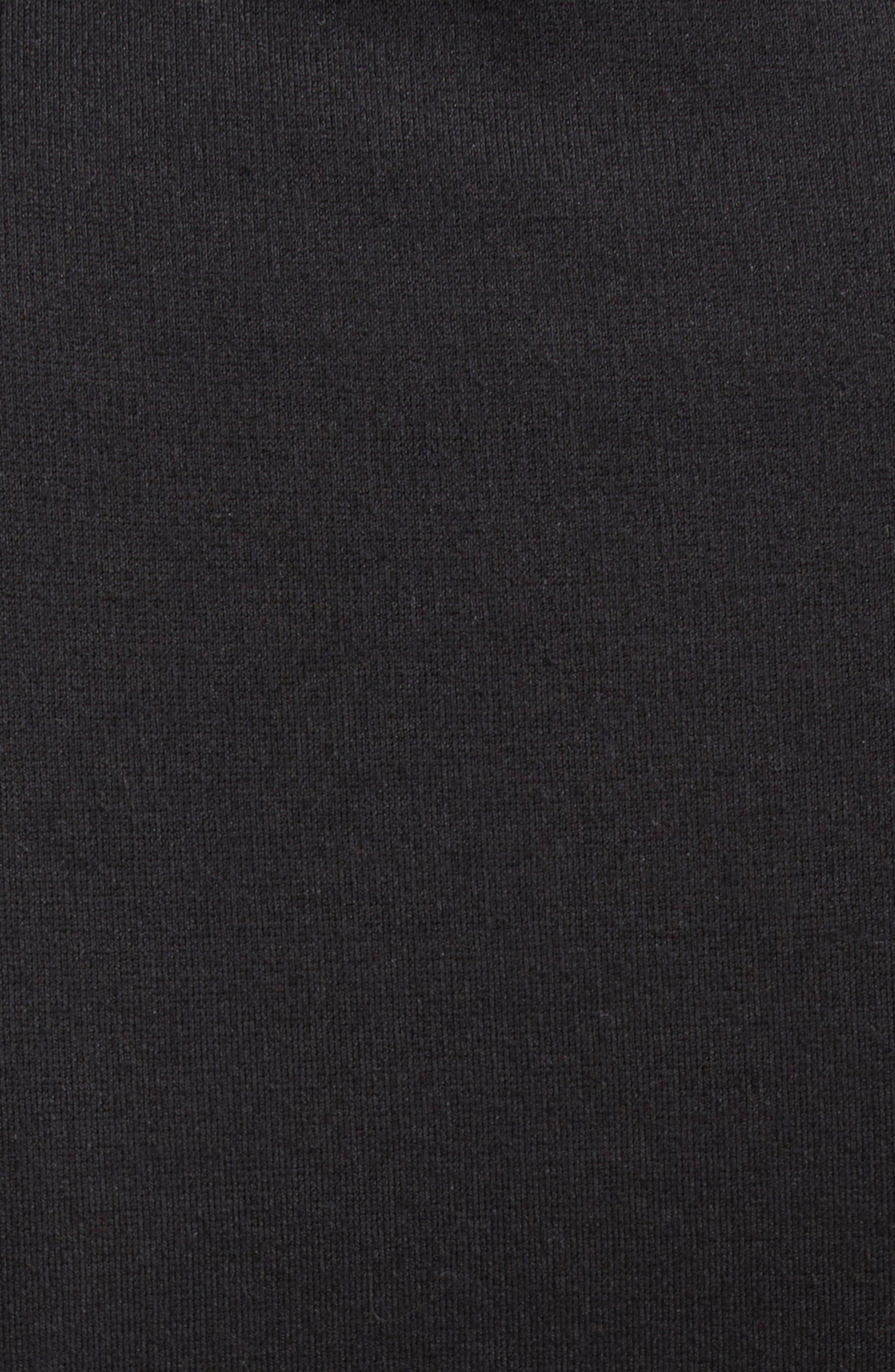 Area Crystal Flower Cutout Crop T-Shirt in Black at Nordstrom - 7