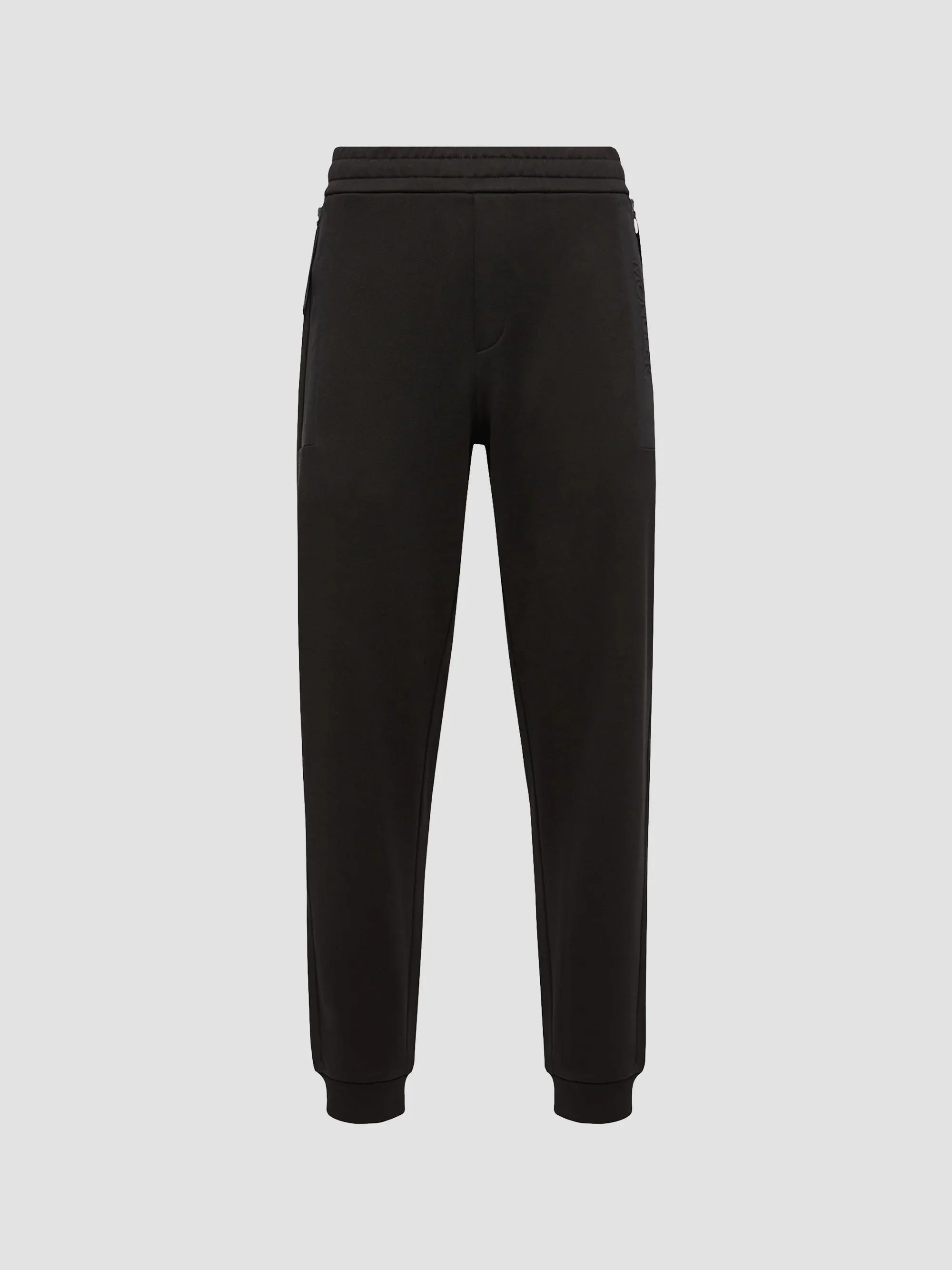 Men's Sweatpants in Cotton - Black - 1