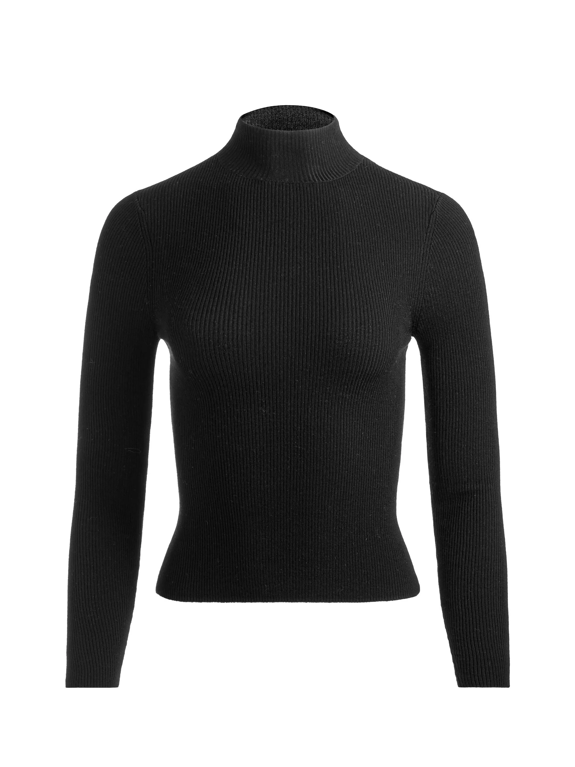 ROBERTA RIBBED TURTLENECK - 1