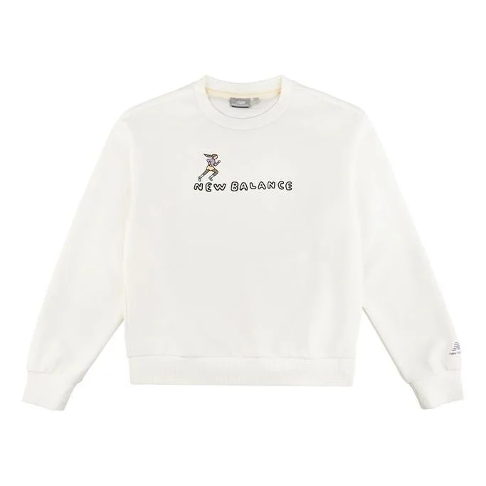 (WMNS) New Balance x Zero per Zero Sweatshirt 'White' NCA47012-IV - 1