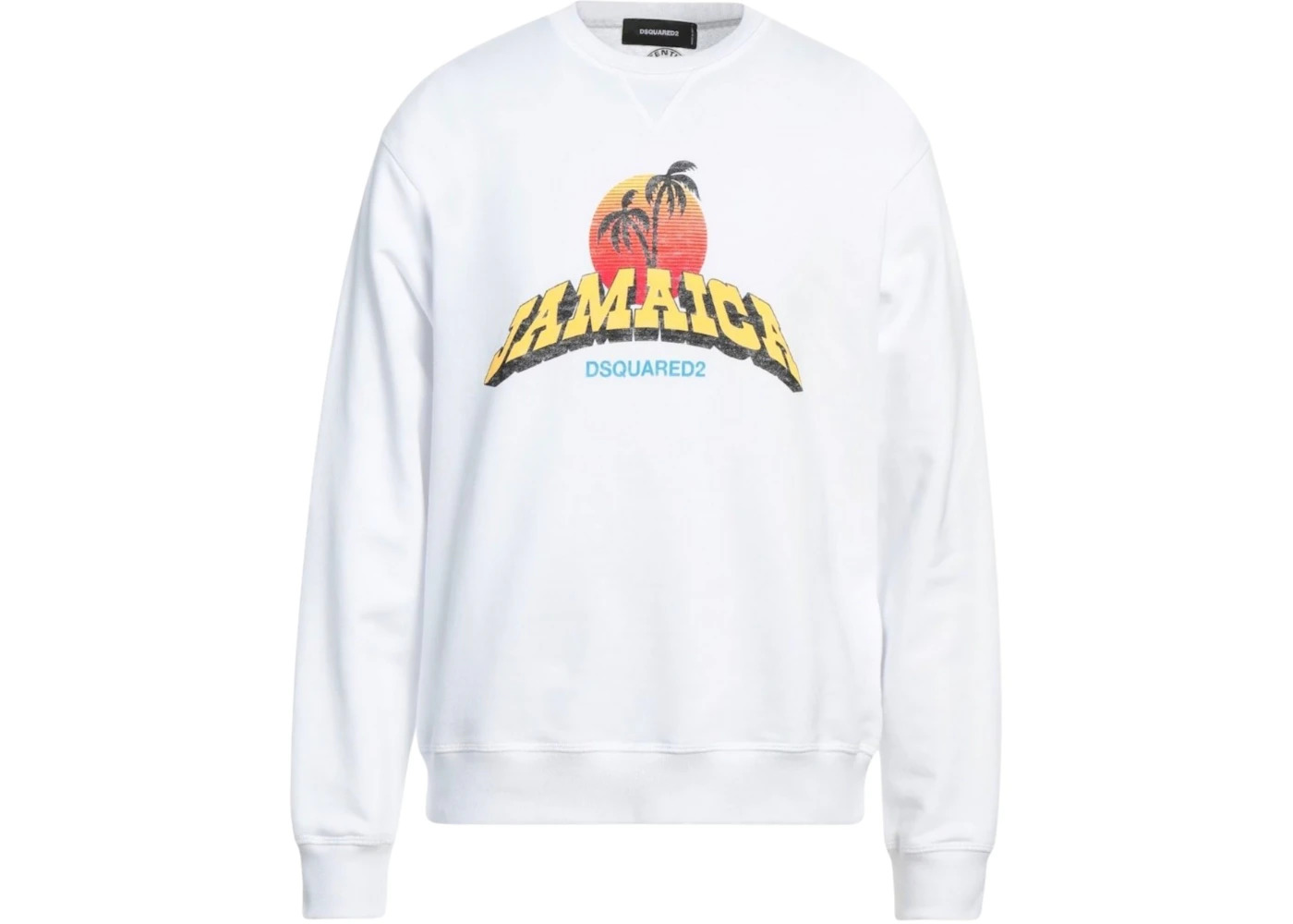 Dsquared2 Jamaica Design Sweatshirt White - 1