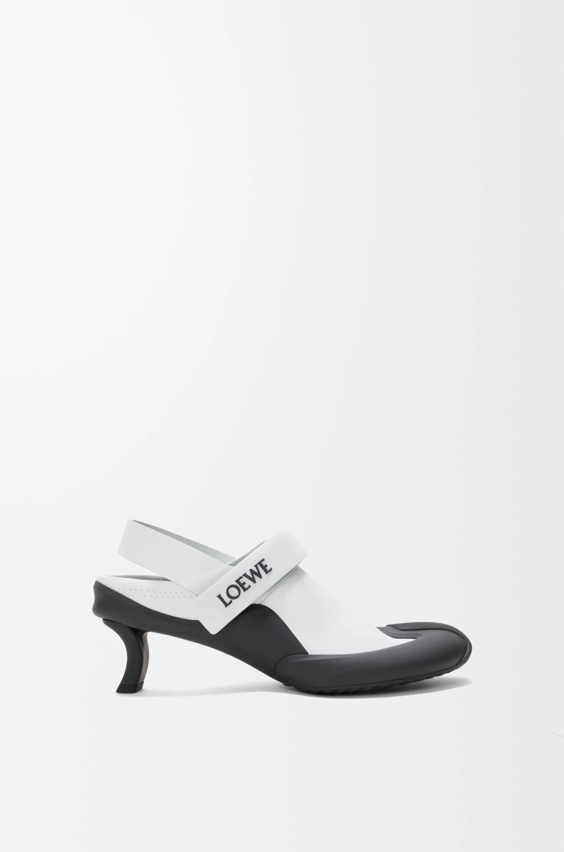 Dive slingback in stretch calfskin - 1