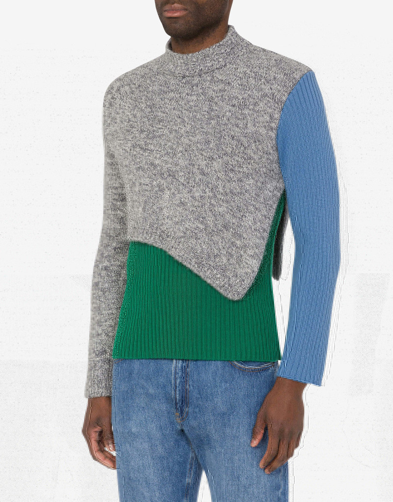 Moschino PATCHWORK JUMPER outlook