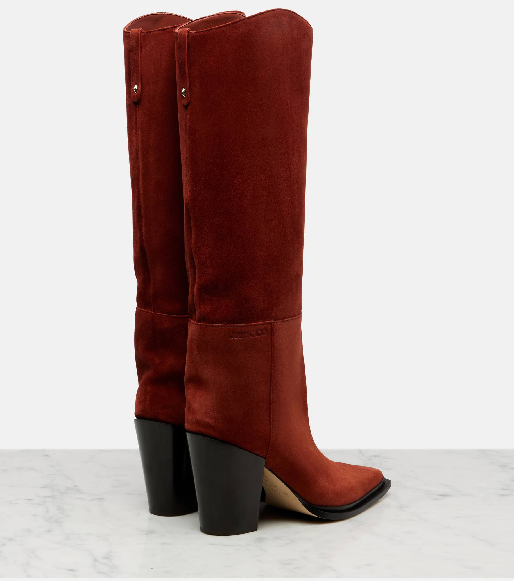 Cece 80 suede knee-high boots - 2