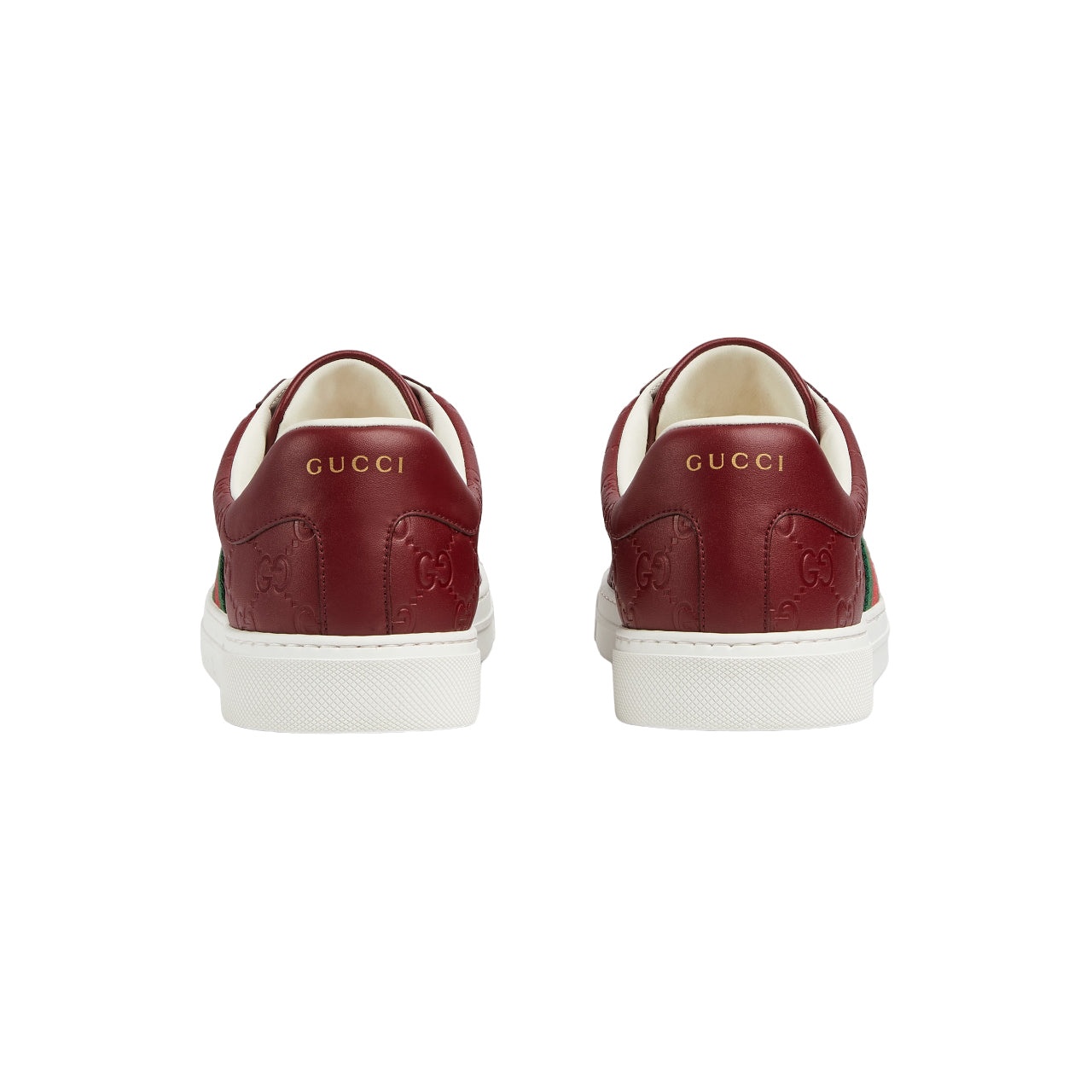 Gucci Ace Leather 'Red Monogram' 757892-AADSP-6247 - 4