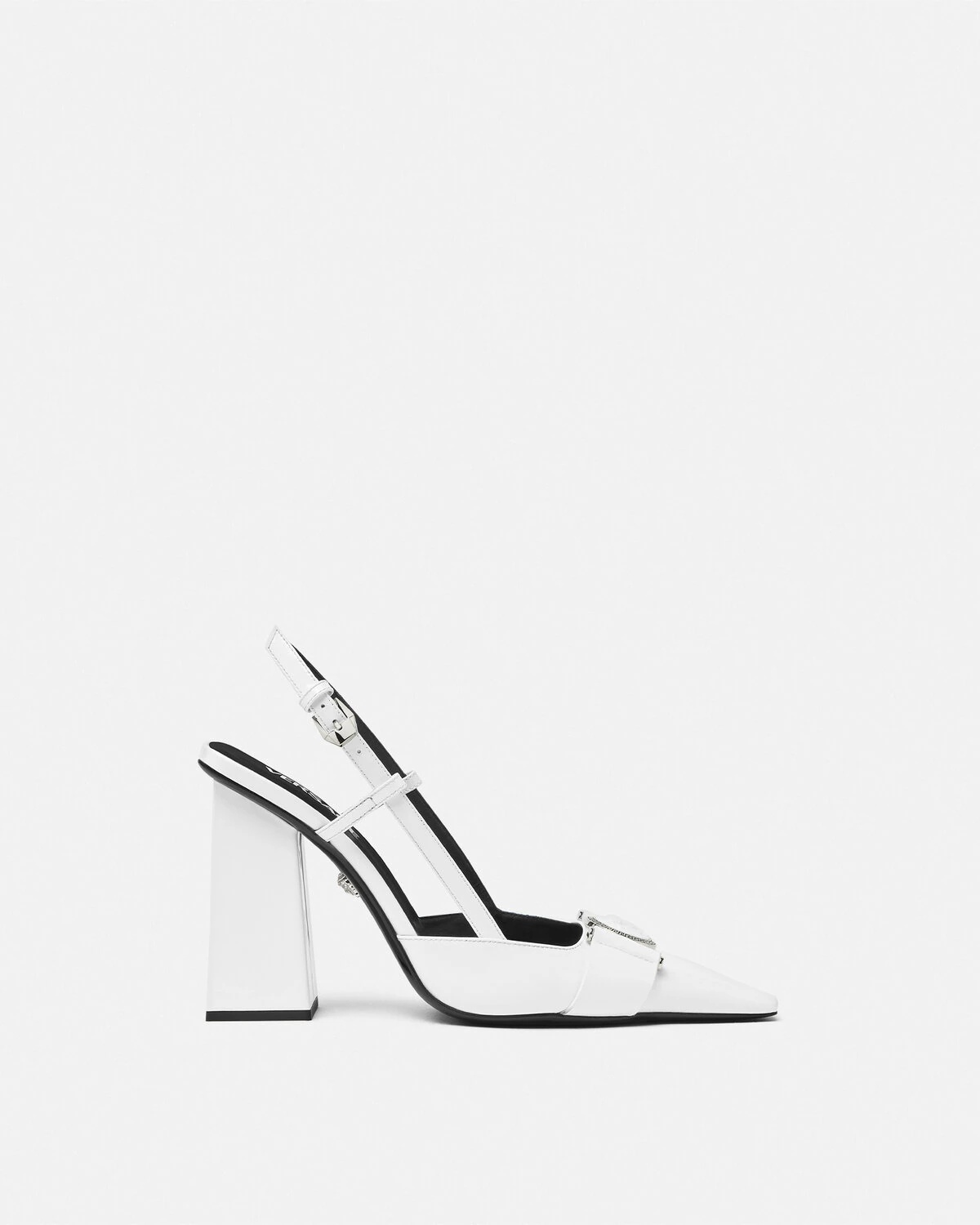 Medusa Buckle Slingback Pumps 105 mm - 1