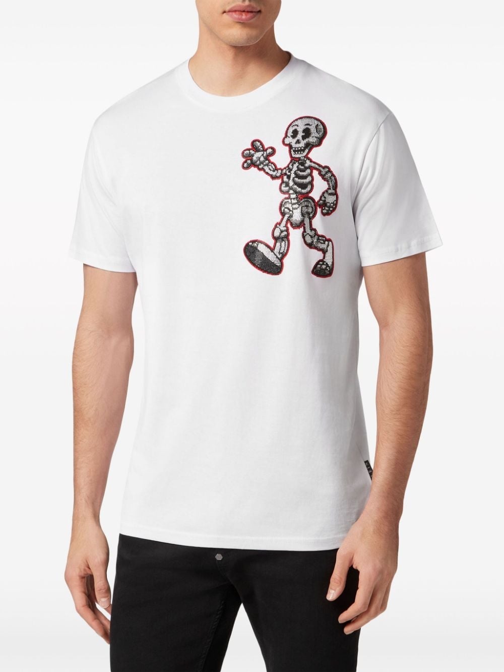 Skeleton cotton T-shirt - 3